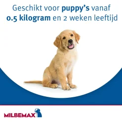 Milbemax Milbemax Pup & Hond - Anti wormenmiddel
