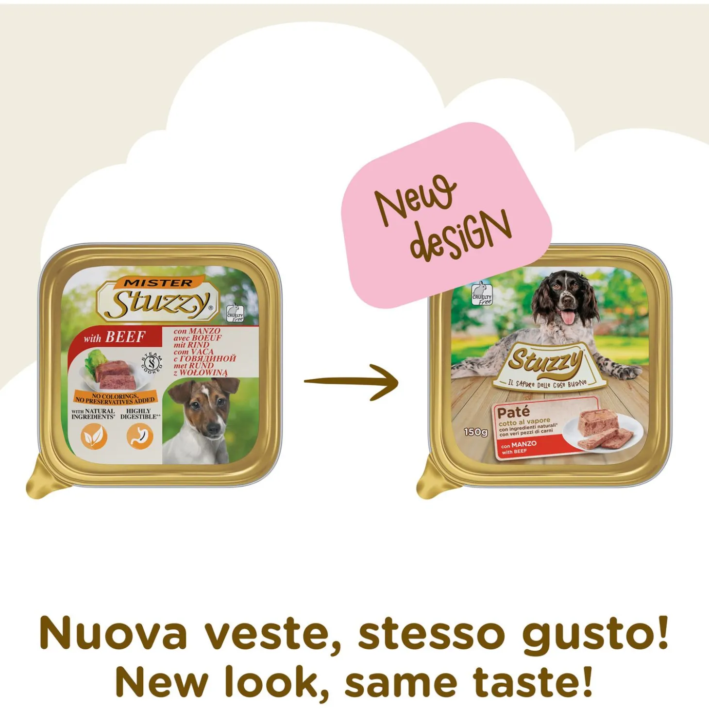 Mister Stuzzy Dog Paté 150 g - Hondenvoer