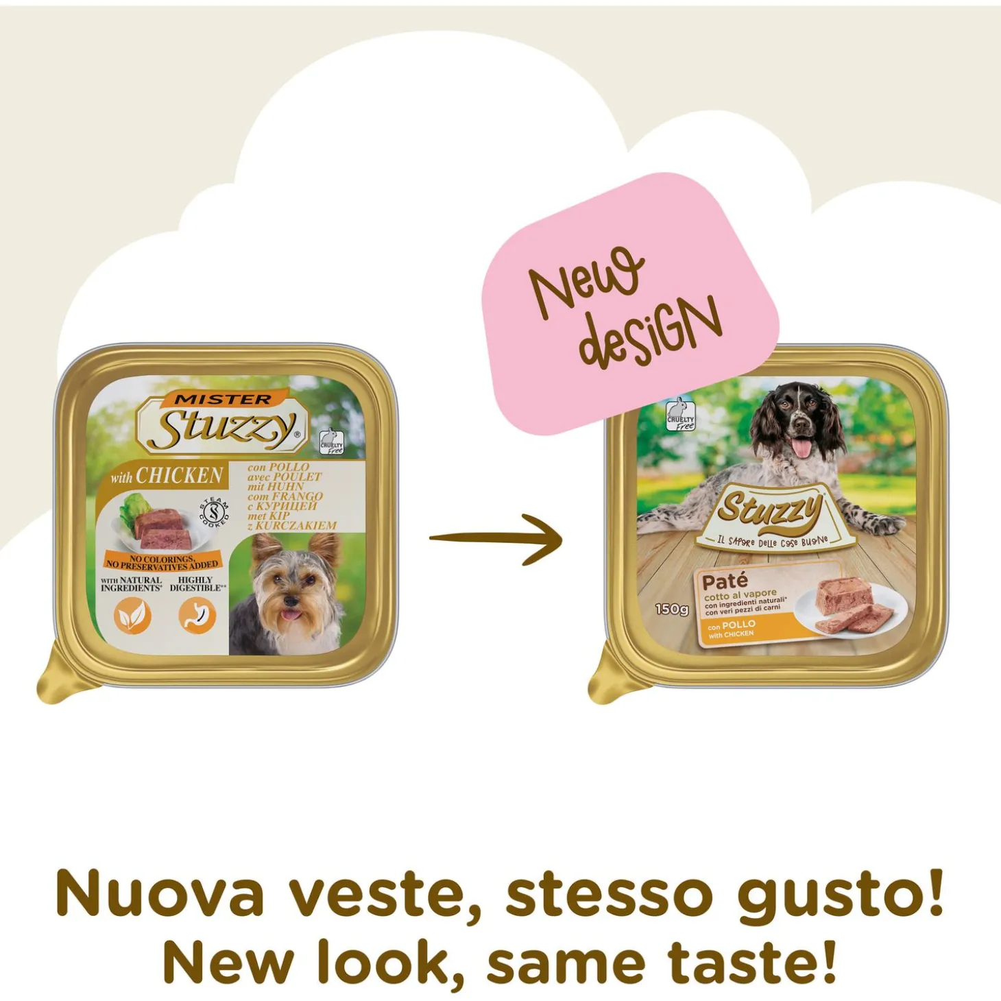 Mister Stuzzy Dog Paté 150 g - Hondenvoer
