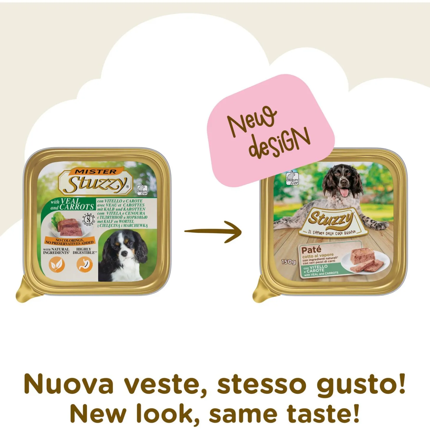 Mister Stuzzy Dog Paté 150 g - Hondenvoer