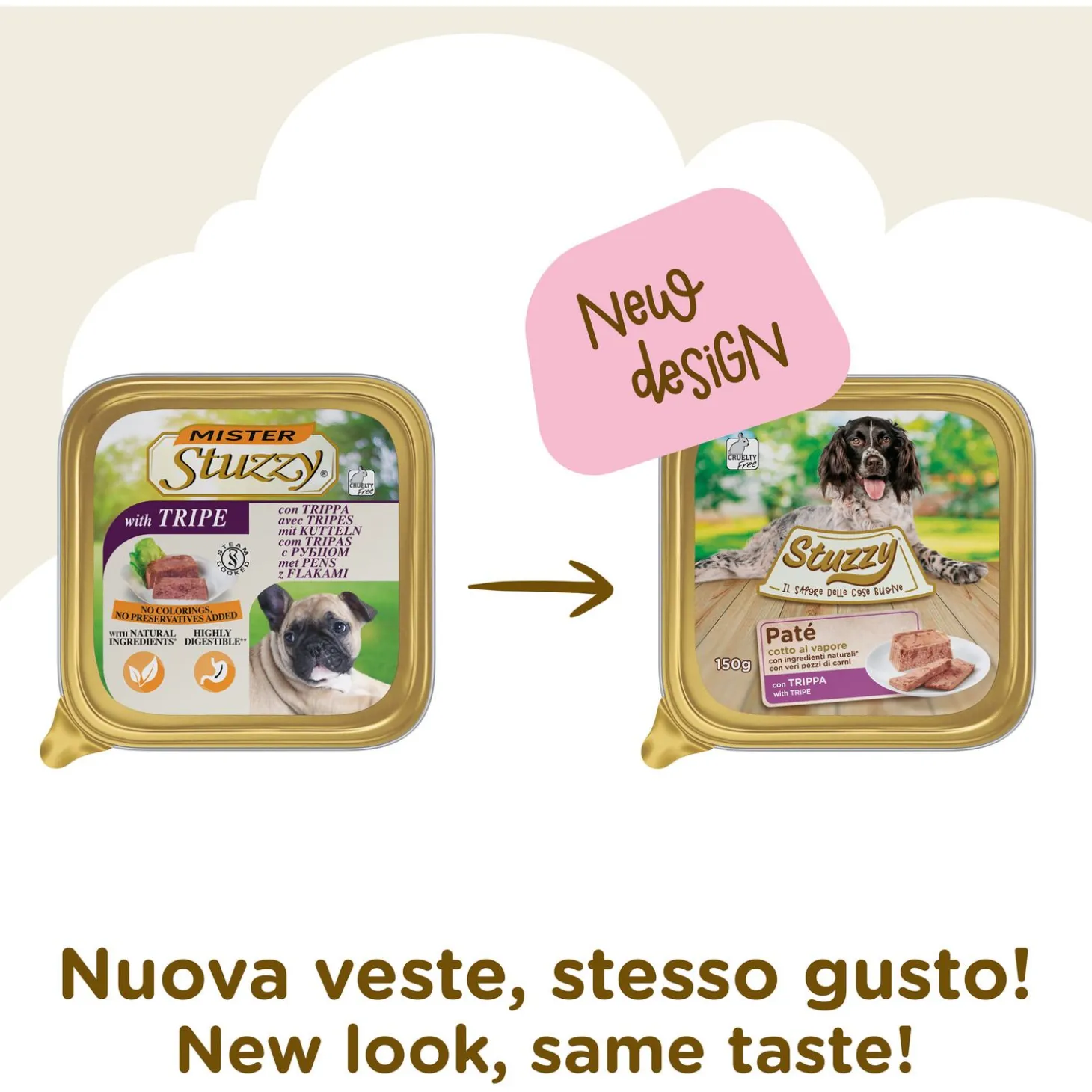 Mister Stuzzy Dog Paté 150 g - Hondenvoer