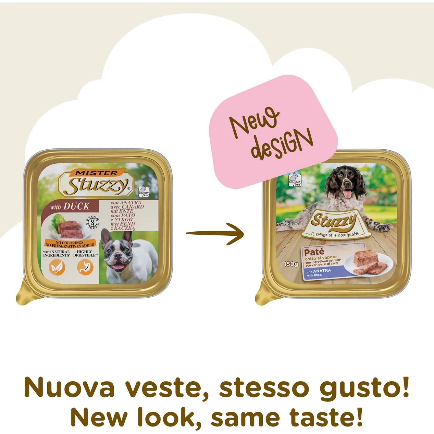 Mister Stuzzy Dog Paté 150 g - Hondenvoer