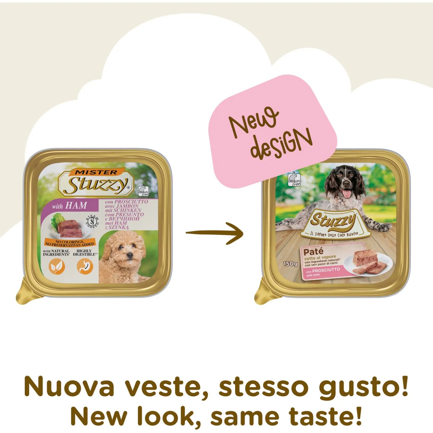Mister Stuzzy Dog Paté 150 g - Hondenvoer
