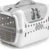 Moderna Vervoersbox Cats In Love - Kattenvervoersbox - 49.4x32.2x30.4 cm Wit