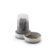 Moderna Voer-Drinksilo Cats In Love - Kattenvoerbak - 27.4x15.3x21.2 cm 1500 ml Wit