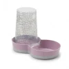 Moderna Voer-Drinksilo Wildlife - Kattenvoerbak - 27.4x15.3x21.2 cm 1500 ml Roze