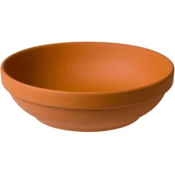 Natural Stenen Broedschotel Voor Duiven - Duivenbroedartikelen - Ø22.5x6.5 cm Rood