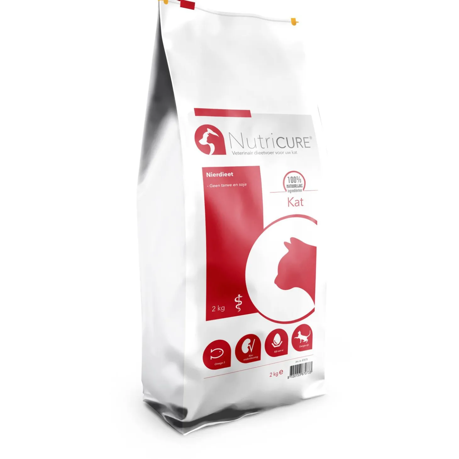 Nutricure Kat Nier - Kattendieetvoer - 2 kg Krokante Brok