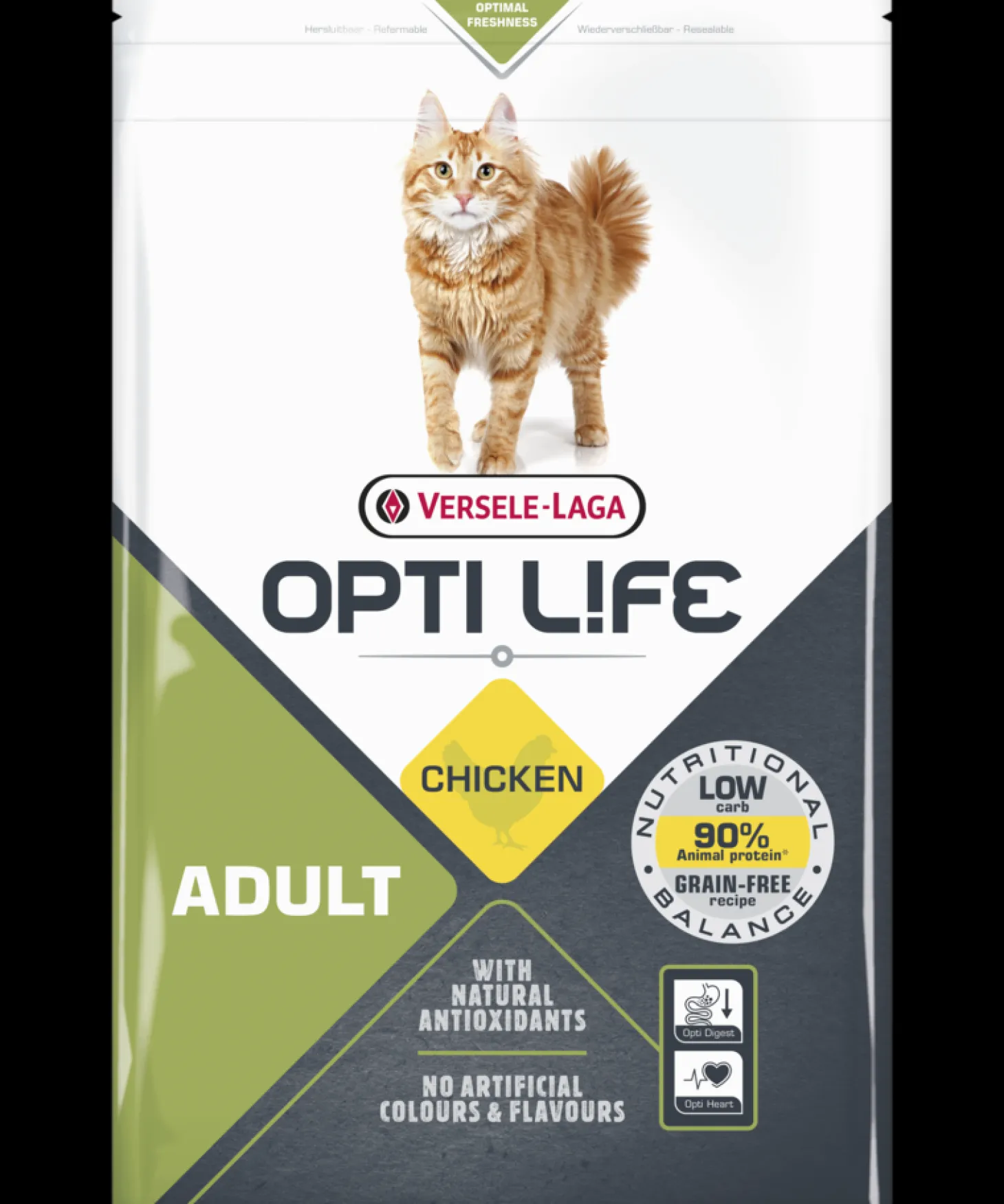 Opti Life Cat Adult Kip - Kattenvoer