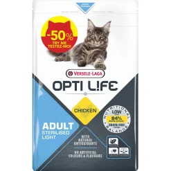 Opti Life Cat Sterilised/Light Promo 500g Gratis - Kattenvoer - 1 kg