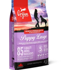 Orijen Whole Prey Puppy Large Breed Kip&Kalkoen - Hondenvoer