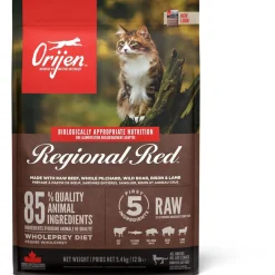 Orijen Whole Prey Regional Red Cat Rund&Zwijn - Kattenvoer