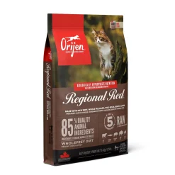 Orijen Whole Prey Regional Red Cat Rund&Zwijn - Kattenvoer