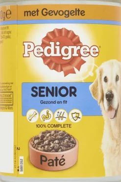 Pedigree Blik Senior - Hondenvoer - Kip 400 g