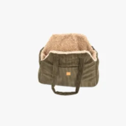Pet & Co. Hondentas Lucky - Hondenautoaccessoire - 46x35x24 cm Kaki