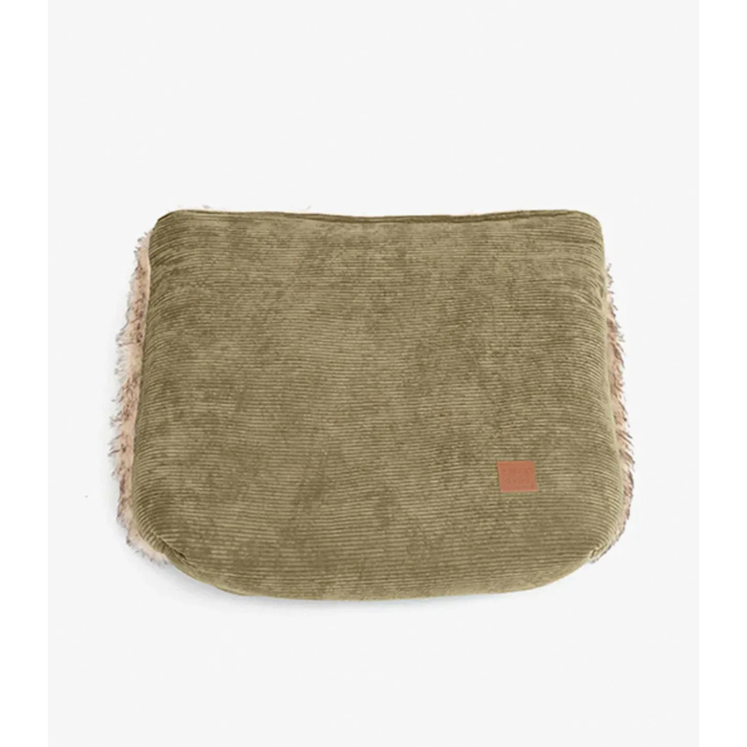 Pet & Co. Snuggle Cord Fur Kaki - Hondenmand