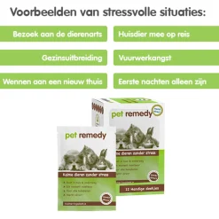 Pet Remedy Kalmerende Doekjes - Anti stressmiddel - 12 stuks