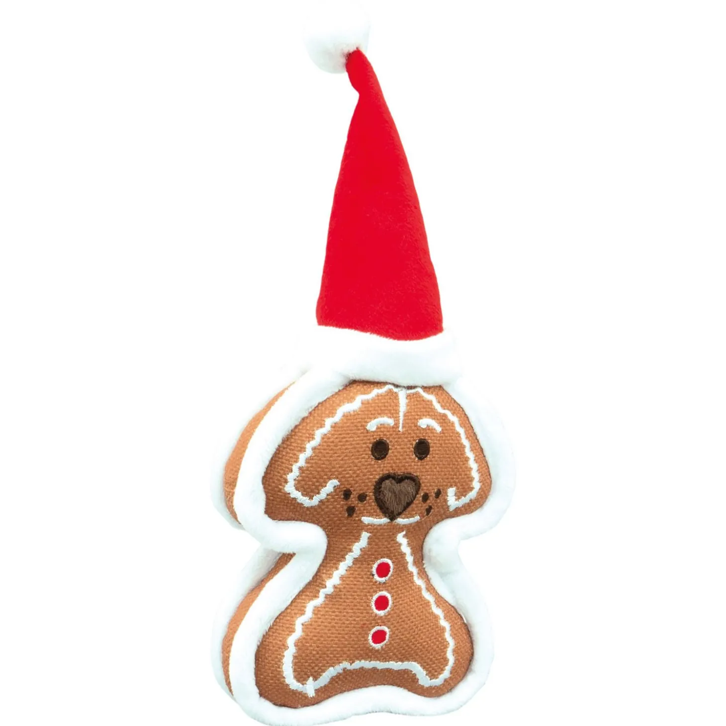 Petlando 4friends Knuffel Peperkoek Hond - Hondenspeelgoed - 20 cm