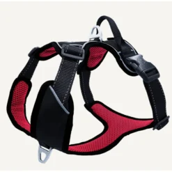 Petlando Hondenharnas Outdoor Rood&Zwart - Hondentuig