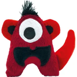 Petlando Spooky Knofel - Kattenspeelgoed - 7.5x7 cm Rood