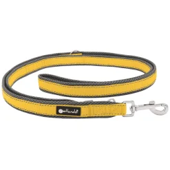 Petlando Trainingslijn Outdoor Oker&Grijs - Hondenriem
