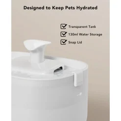 Petlibro Dockstream Draadloze Pomp Waterfontein - Waterfontein - Transparant