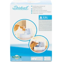 Petsafe Original Pet Fountain - Kattendrinkbak - 28x23x18 cm 1.5 l Wit Grijs