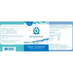 Phytonics Clear Intestine Paard - Voedingssupplement - Darmen - 600 g Geschikt Voor Hond/Kat/Paard