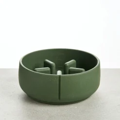 Pino Anti-Schrok Voerbak - Hondenvoerbak - Ø21.7x9 cm Groen Geschikt Voor Grote Honden Large
