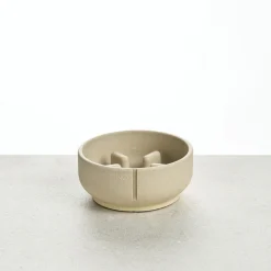 Pino Anti-Schrok Voerbak - Hondenvoerbak - Ø18x8 cm Grijs Geschikt Voor Middelgrote Honden Medium