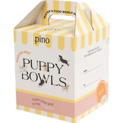 Pino Classic Voerbak Puppy - Hondenvoerbak - Ø14.8x17.5 cm Grijs