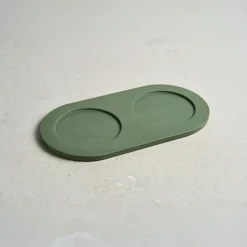 Pino Onderzetter - Hondenvoerbak - 48.5x25.5x2 cm Groen Geschikt Voor Honden Large