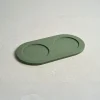 Pino Onderzetter - Hondenvoerbak - 41.5x22x2 cm Groen Geschikt Voor Hond En Kat Small-Medium