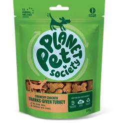 Planet Pet Society Dog Cracker Thanks Given - Hondensnacks - Kalkoen 200 g