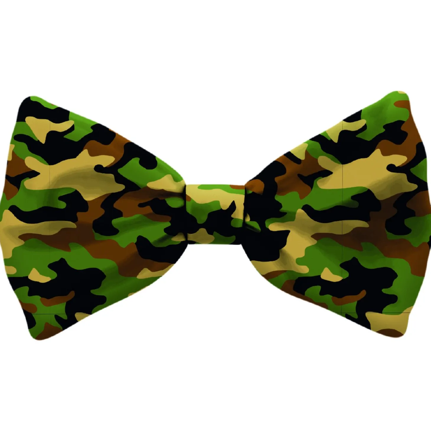 Plenty Gifts Bow Tie Dog Army - Cadeau - 14x6 cm Groen Zwart