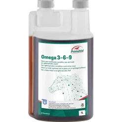 Primeval Omega 3-6-9 Paard - Supplement - Vacht - 1 l