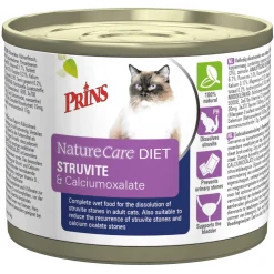 Prins Naturecare Diet Cat Struvite - Kattenvoer - 200 g