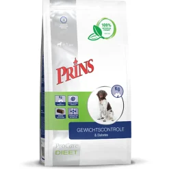 Prins Procare Dieet Gewichtscontrole&Diabetes - Hondenvoer - Gevogelte 15 kg
