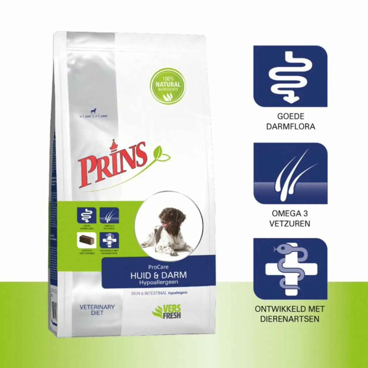 Prins Procare Veterinary Diet Skin Support Eend - Hondenvoer
