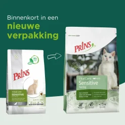 Prins Vitalcare Sensitive - Kattenvoer - Haring 4 kg
