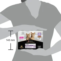 Pro Plan Cat Nutri Savour Junior Multipack - Kattenvoer - Kalkoen 10x85 g