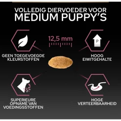 Pro Plan Dog Puppy Medium Breed Sensitive Zalm - Hondenvoer