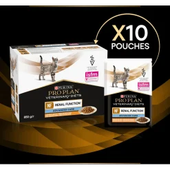 Pro Plan Veterinary Diets Feline Nf Renal Function 10x85 g - Kattenvoer