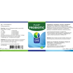Puur Natuur Probiotica - Voedingssupplement - Darmen - 50 g