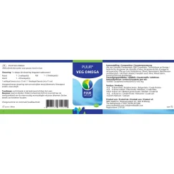 Puur Natuur Veg Omega - Voedingssupplement - Huid - Vacht - 500 ml