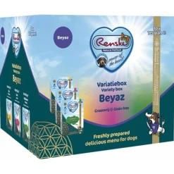 Renske Variatiebox Beyaz - Hondenvoer - Kip Lam Kalkoen 30x185 g Graanvrij