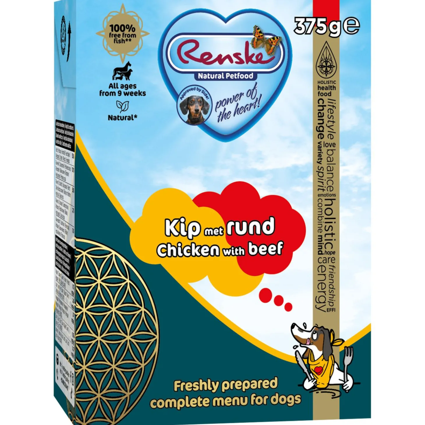 Renske Vers - Tetrapack 375 g - Hondenvoer