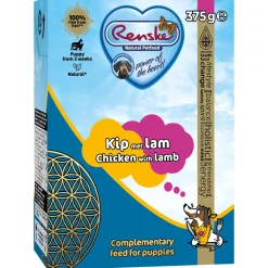Renske Vers Puppy - Tetrapack - Puppy Hondenvoer - Kip Lam 375 g