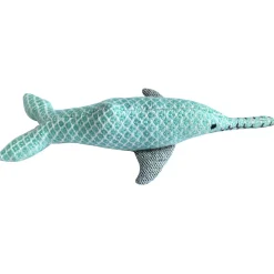 Resploot Ganges Dolfijn - Hondenspeelgoed - 29x13x6 cm Multi-Color