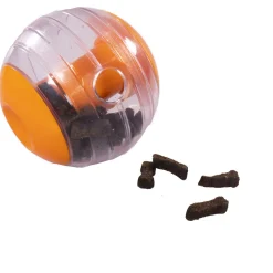 Rosewood Voerbal Met Geluid - Hondenspeelgoed - Oranje